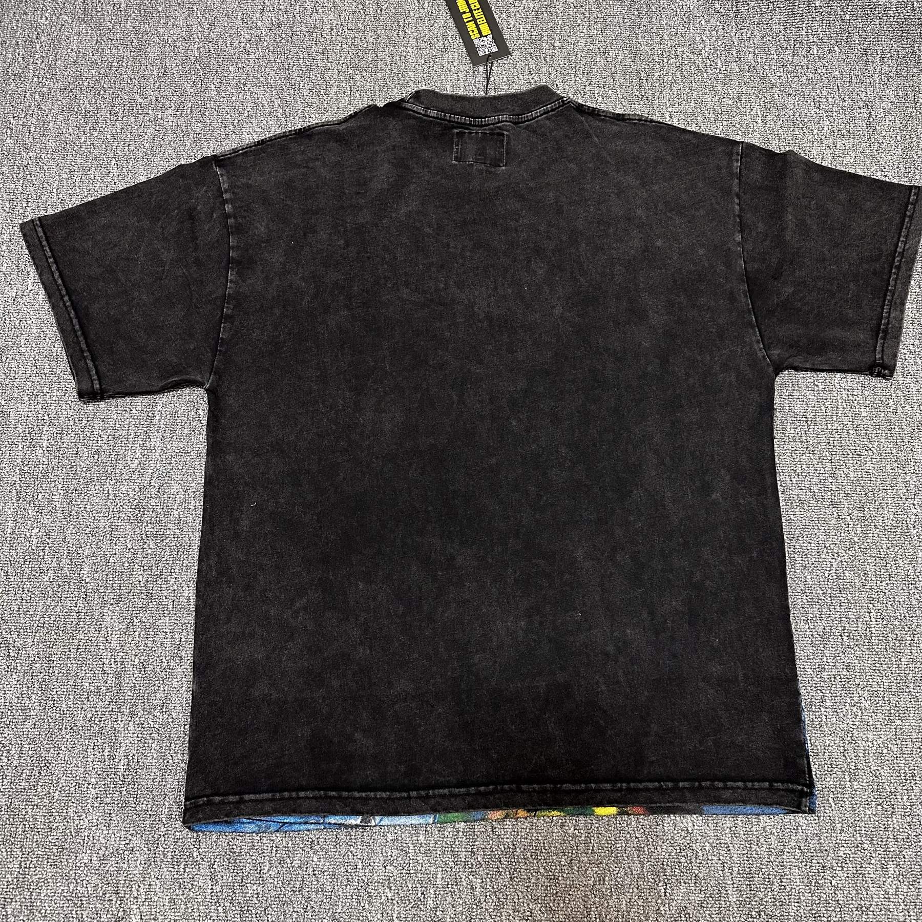 Godspeed Acid-Wash Graphic T-Shirt — back