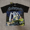 Godspeed Acid-Wash Graphic T-Shirt — hero