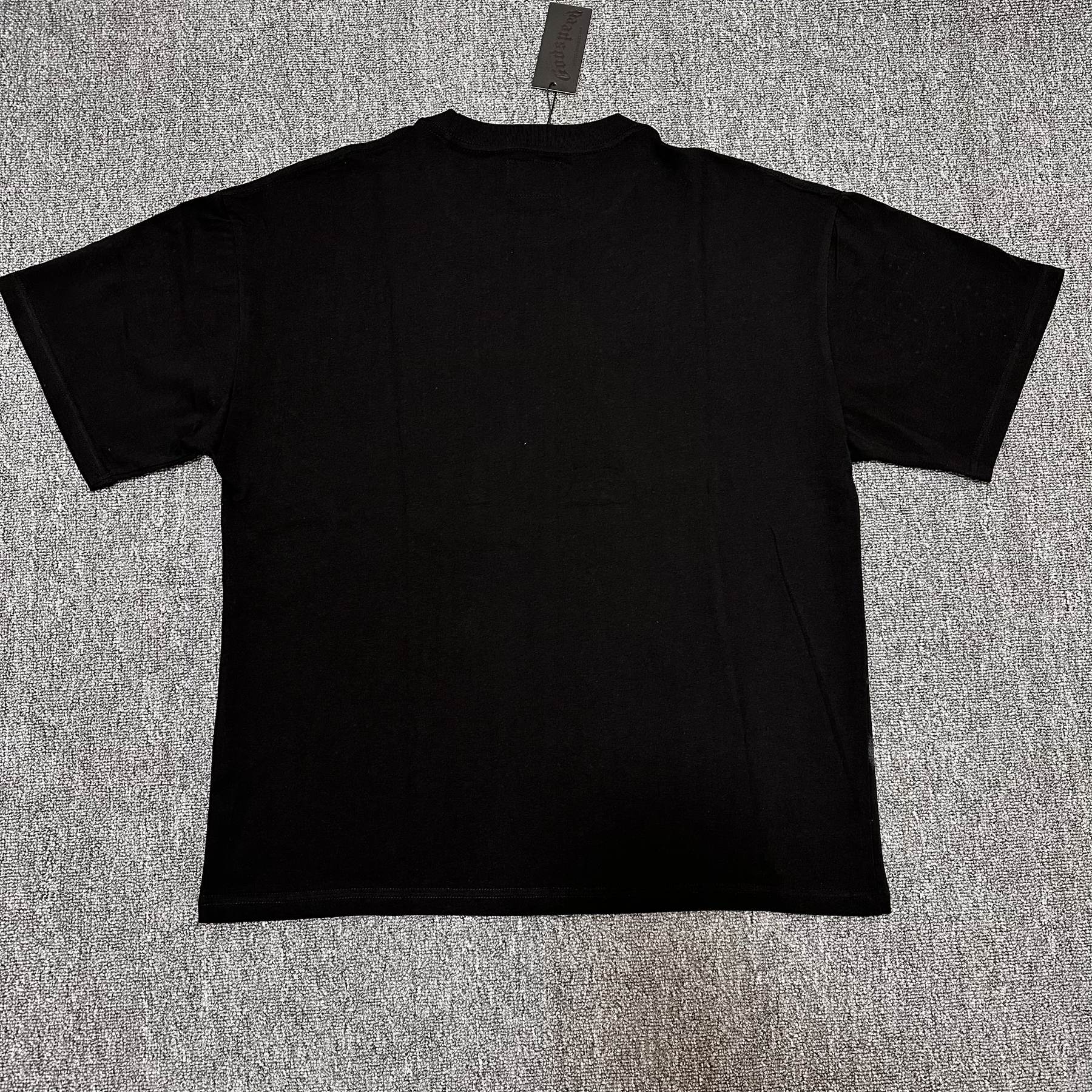 Godspeed Stylized Wordmark Graphic T-Shirt — back