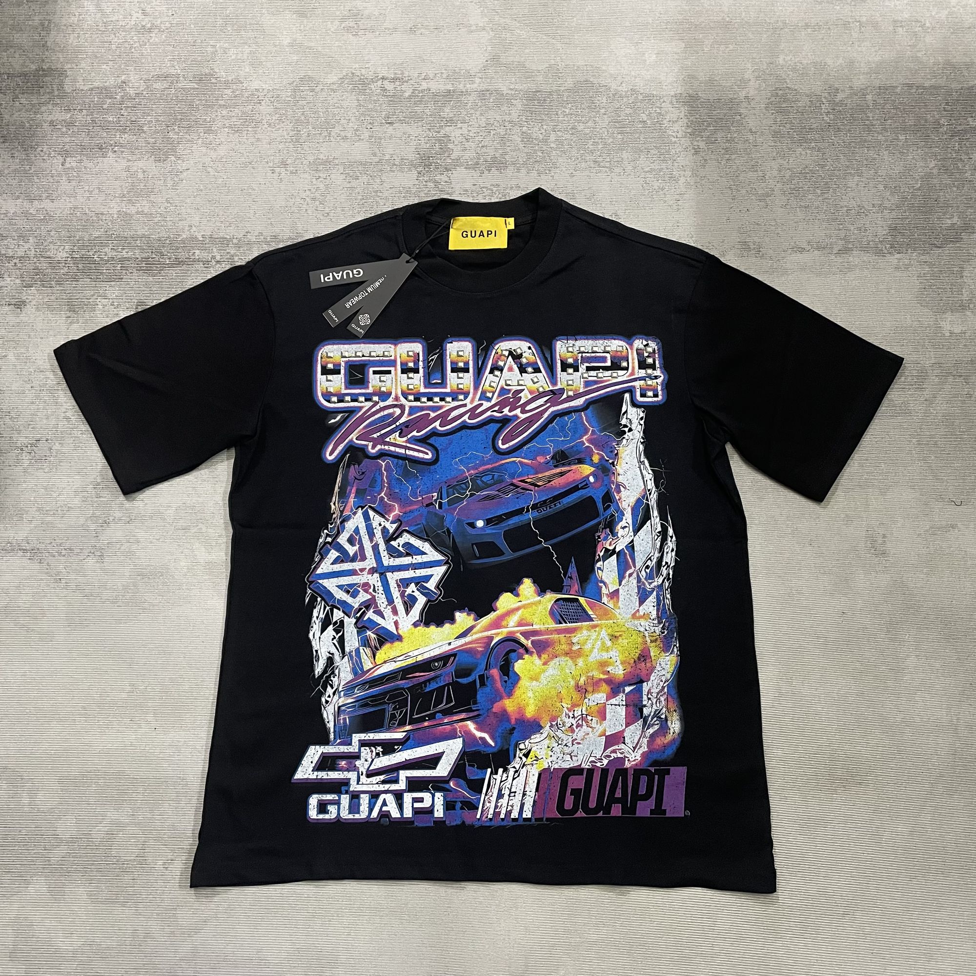 GUAPI Racing Car Graphic T-Shirt — hero