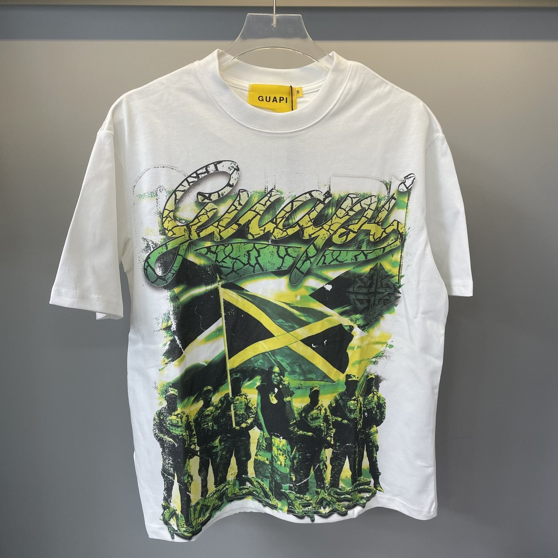 GUAPI World Boss Graphic Short-Sleeve T-Shirt — front