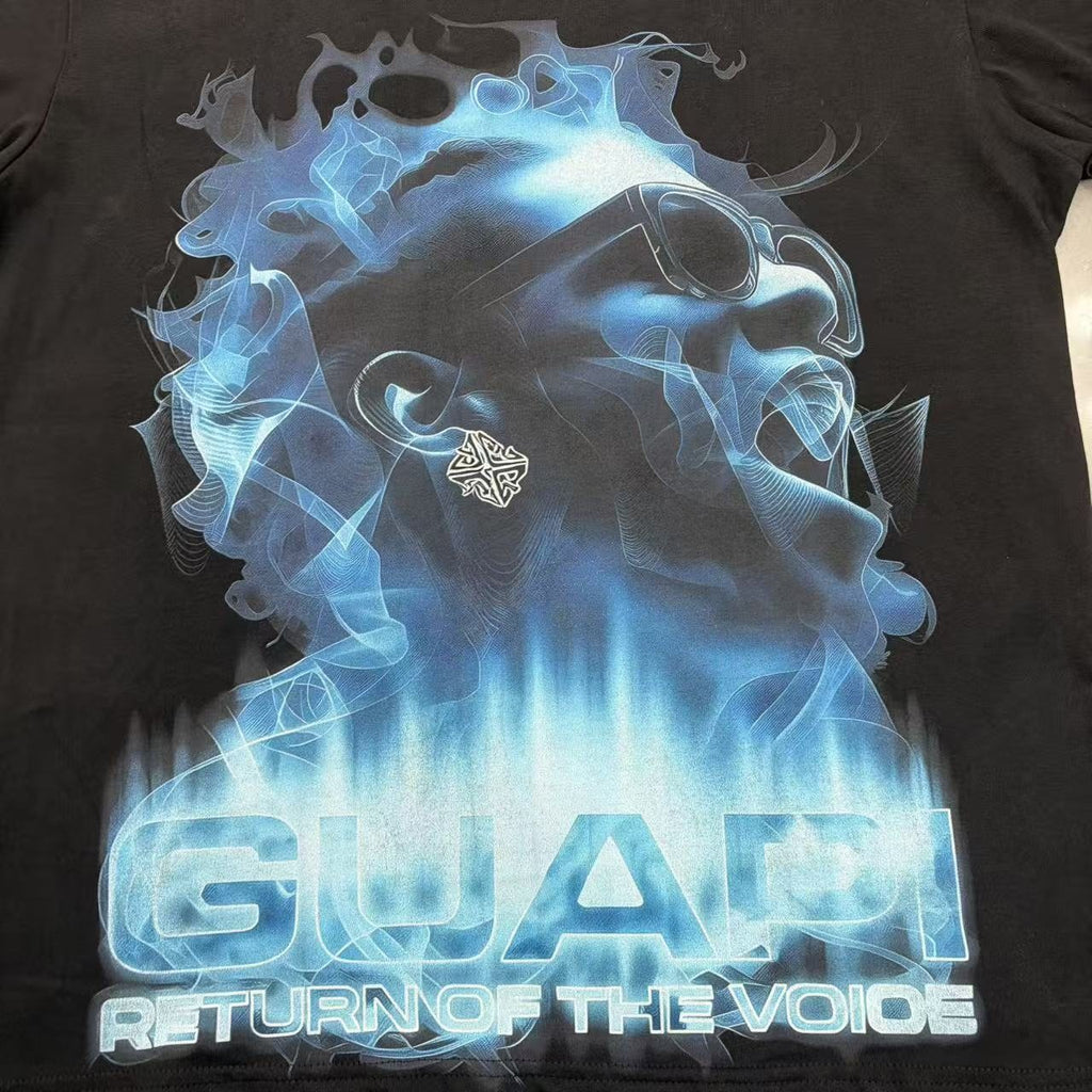 GUAPI Return of the Voice Graphic T-Shirt — detail