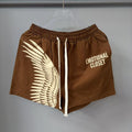 Emotional Closet Wing Graphic Drawstring Shorts — hero
