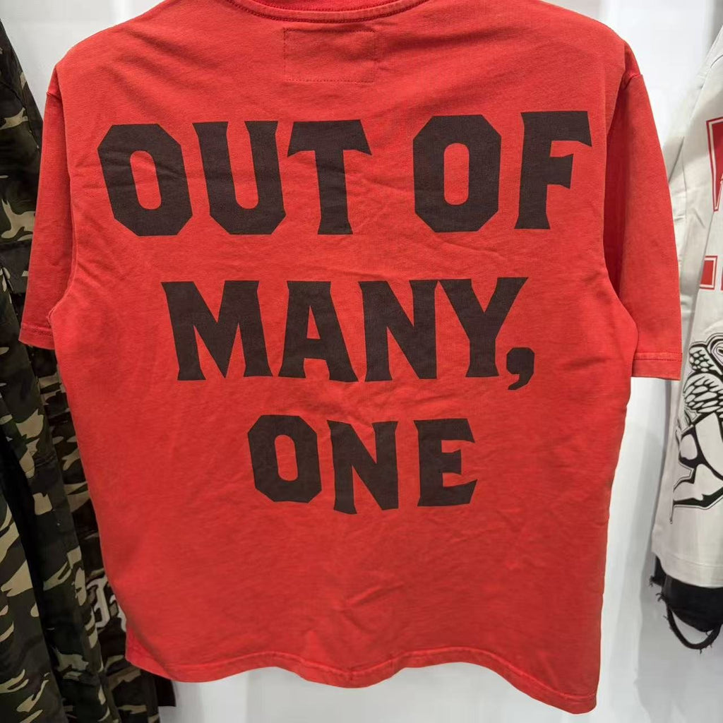Godspeed Out of Many One Graphic T-Shirt — context