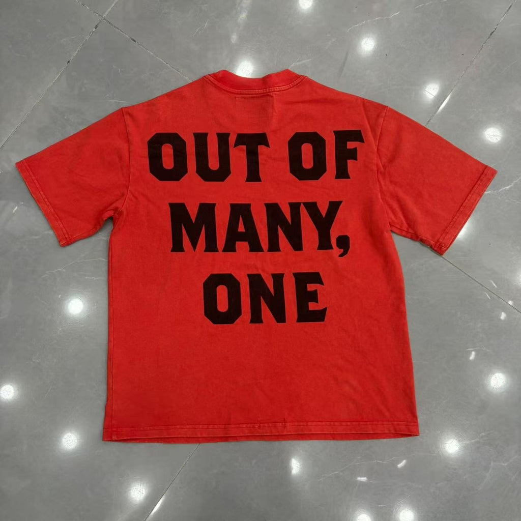 Godspeed Out of Many One Graphic T-Shirt — back