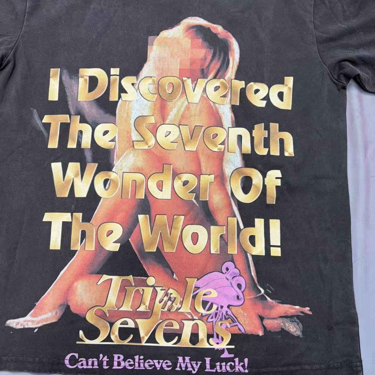 Trippie Seven Seventh Wonder Graphic T-Shirt — detail