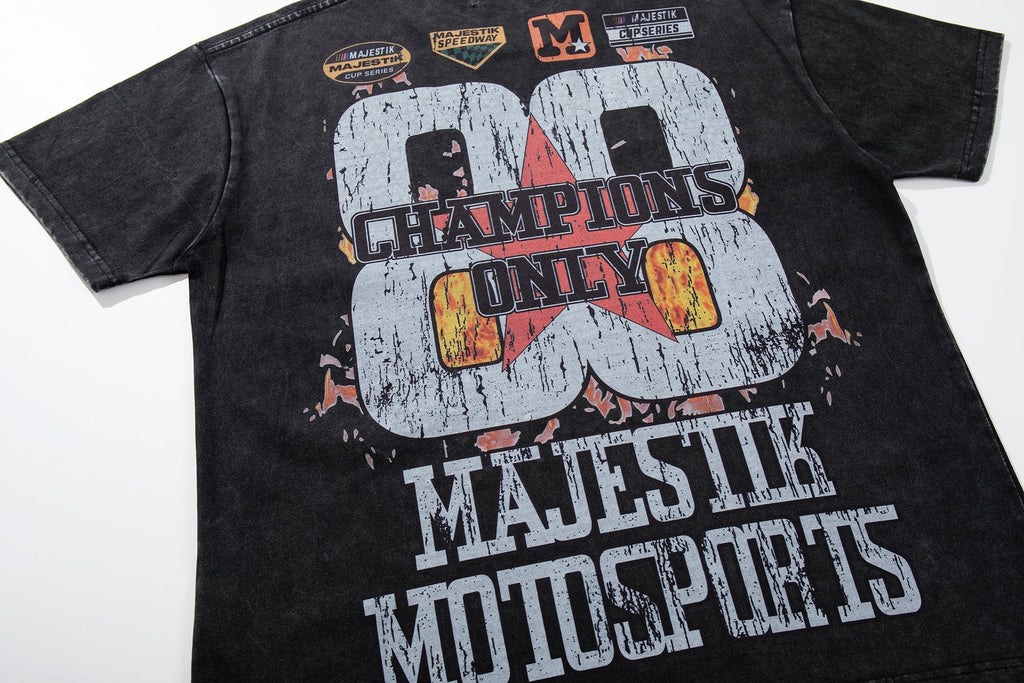 MAJESTIK Motorsports Graphic T-Shirt — detail