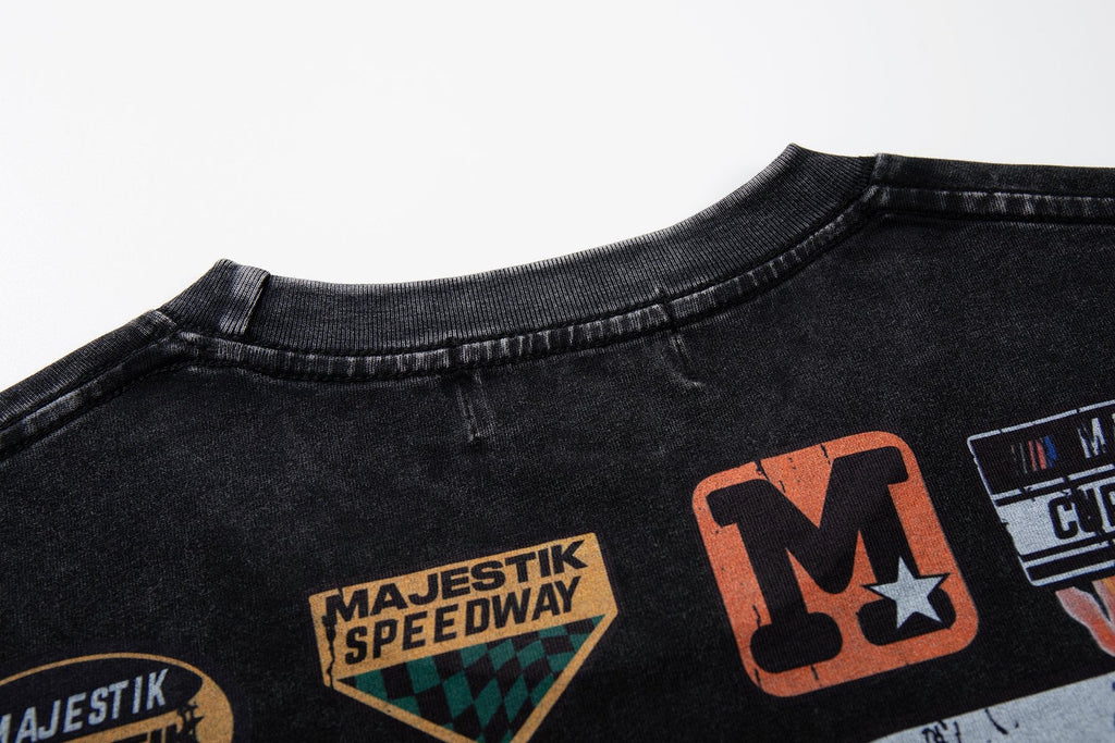 MAJESTIK Motorsports Graphic T-Shirt — detail