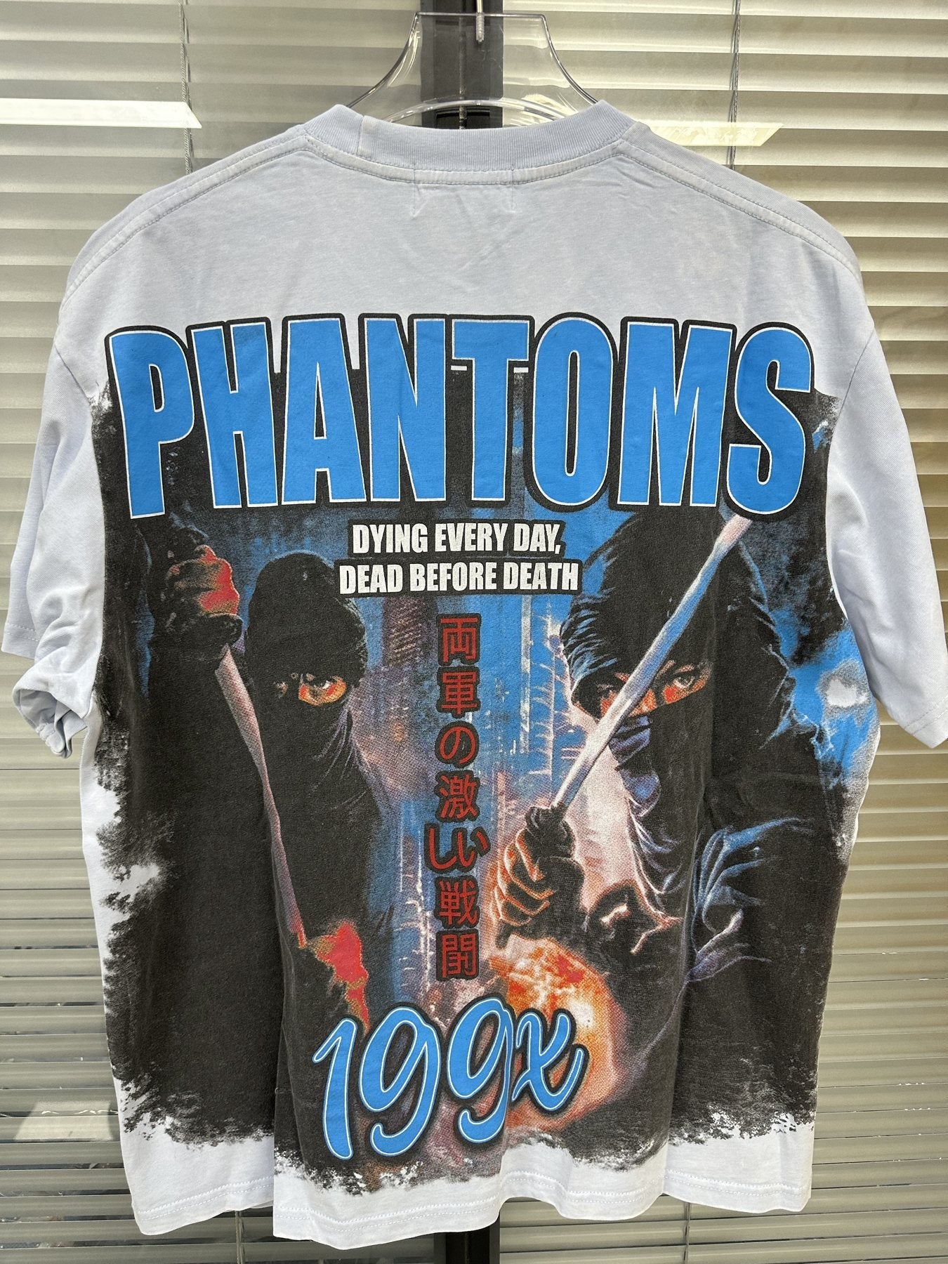 MAJESTIK Washed Rhinestone Graphic T-Shirt — context