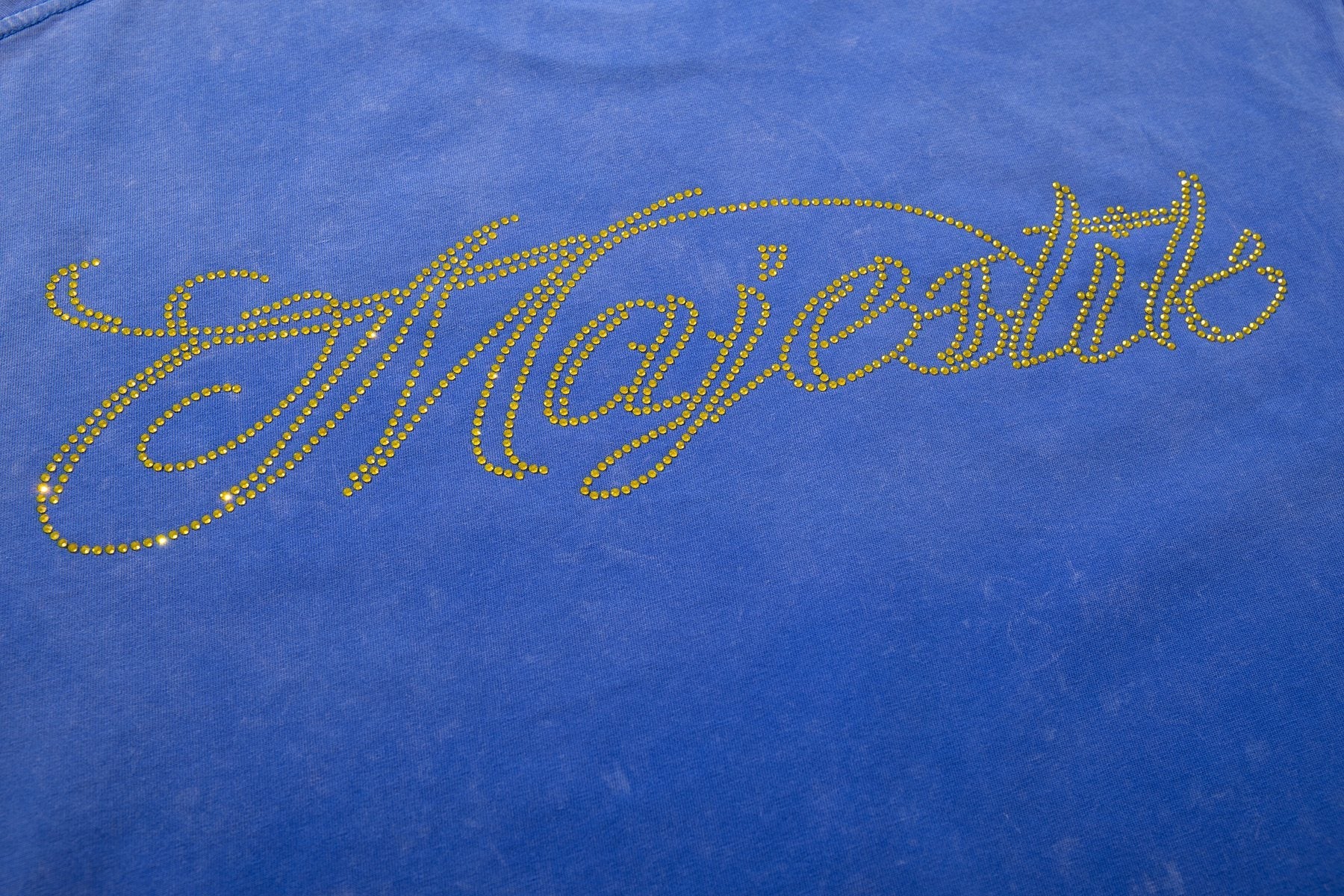 MAJESTIK Football Graphic T-Shirt — detail