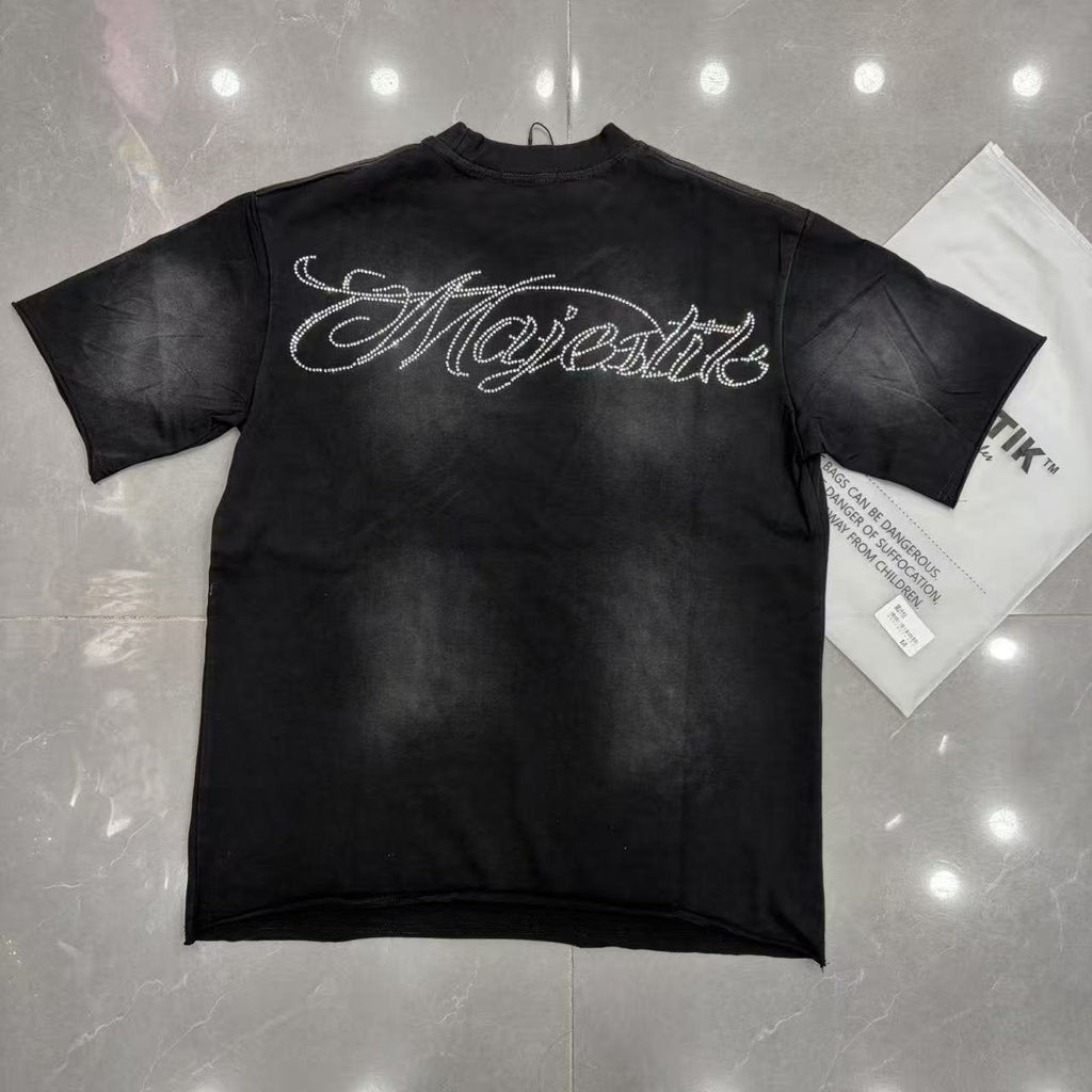 MAJESTIK Football Graphic T-Shirt — context