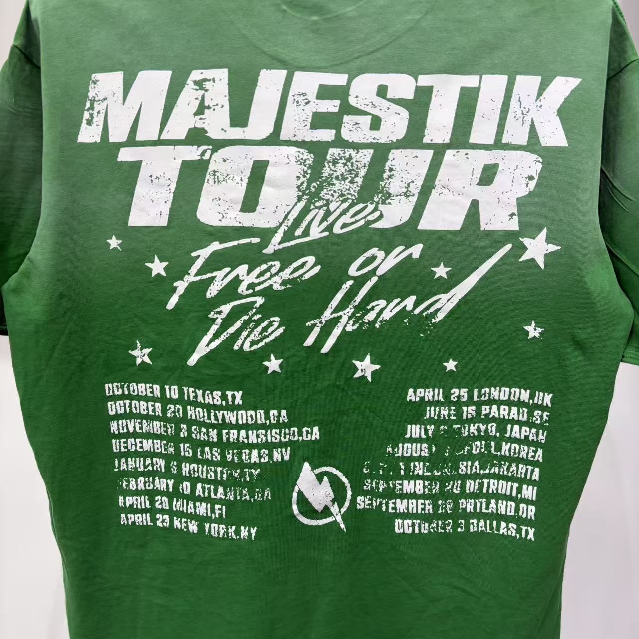 MAJESTIK Tour Graphic Short-Sleeve T-Shirt — detail