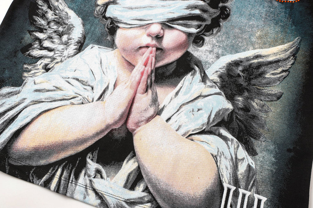 Life Hustlere Angel H-Back Graphic T-Shirt — detail