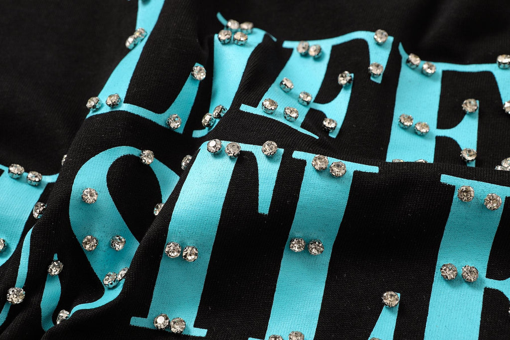 Life Hustlere Blue HH Graphic T-Shirt — detail