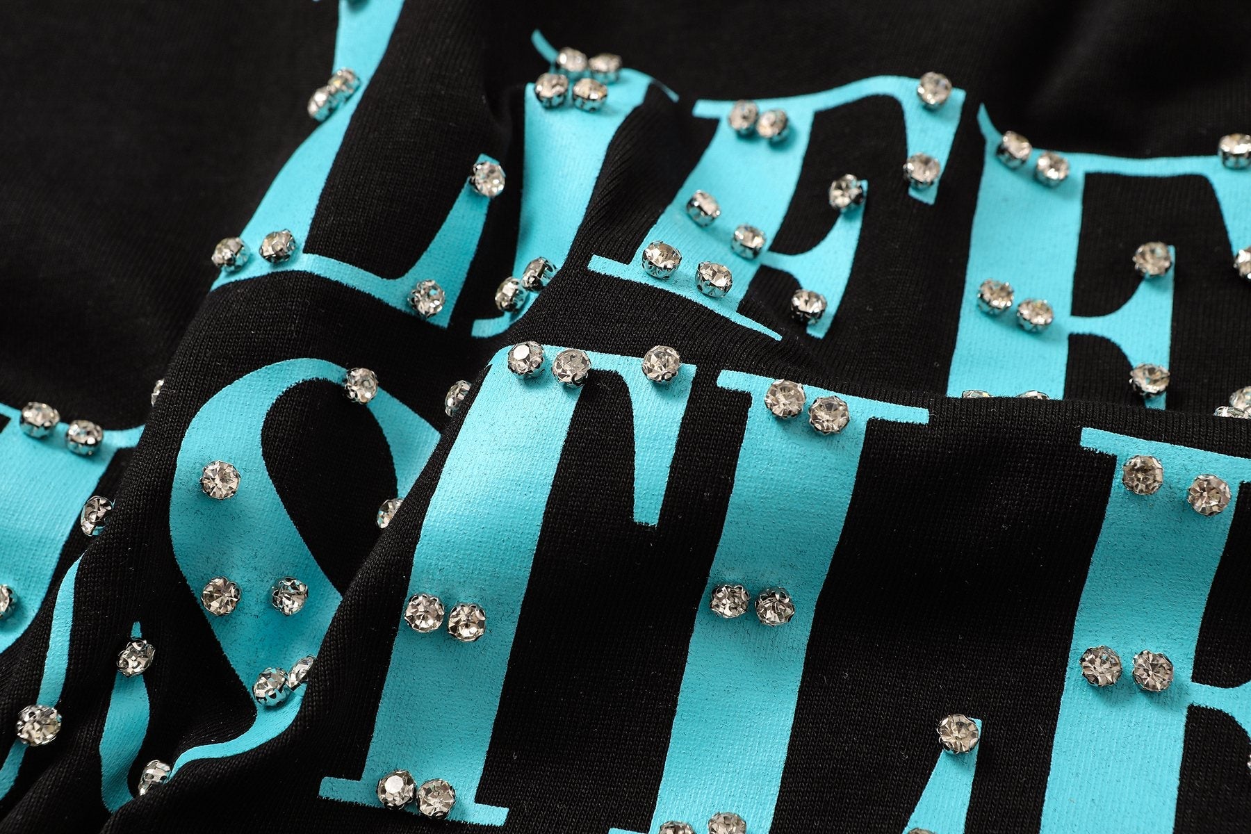 Life Hustlere Blue HH Graphic T-Shirt — detail