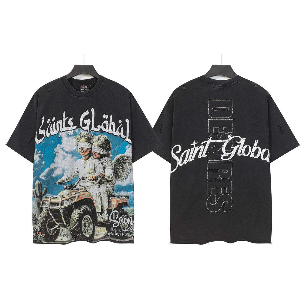 SAINT Desires Angel ATV Graphic T-Shirt — hero