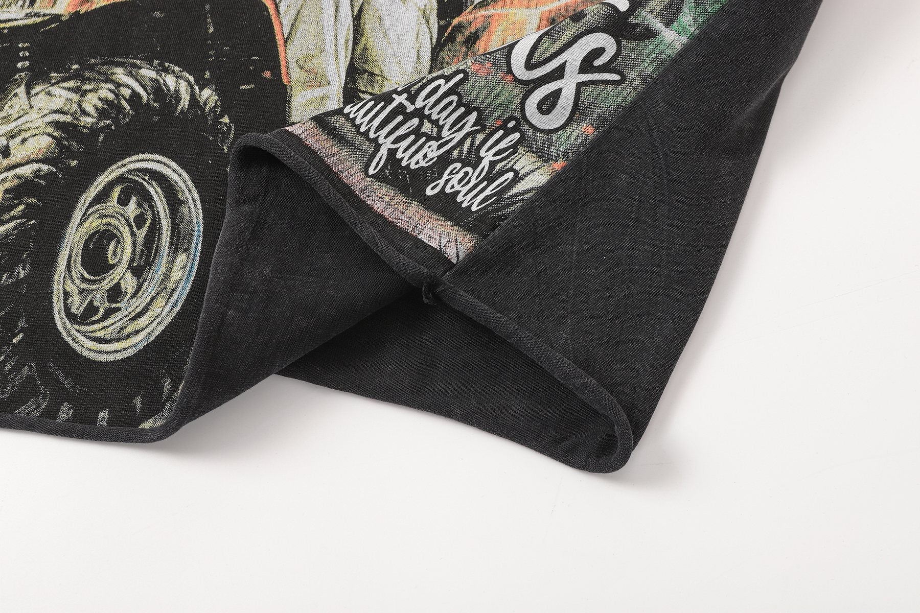 SAINT Desires Angel ATV Graphic T-Shirt — detail