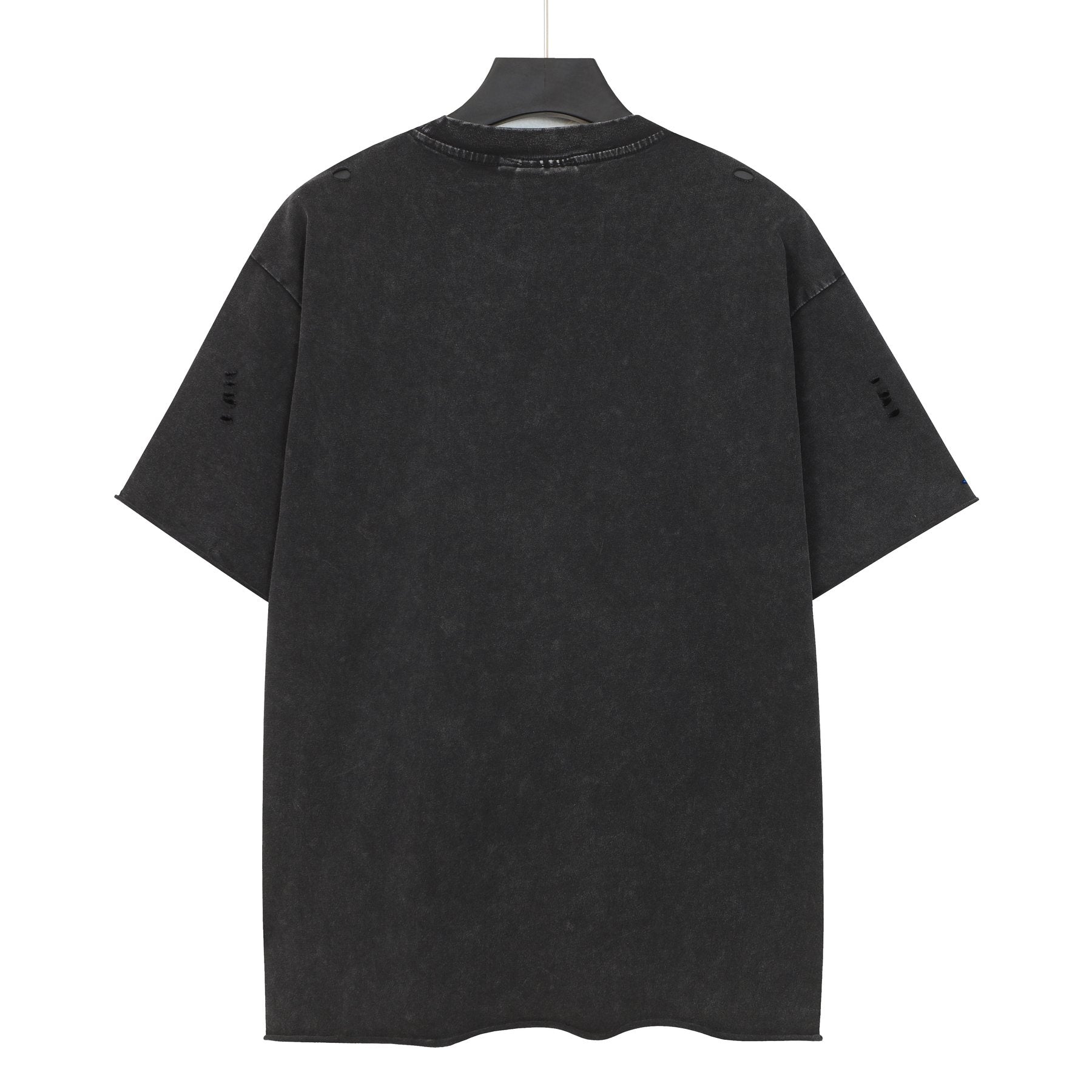 SAINT Jesus Graphic Washed Black T-Shirt — back