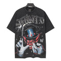 SAINT Washed Black Magician Devil Graphic T-Shirt — hero