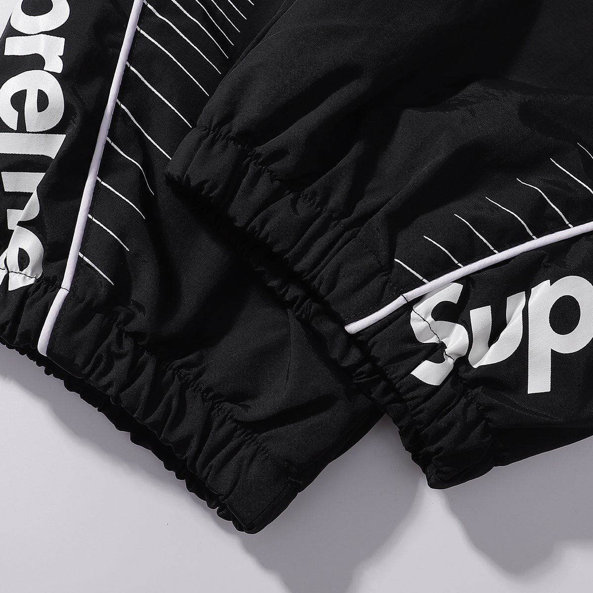Supreme Contrast Panel Track Pants — detail