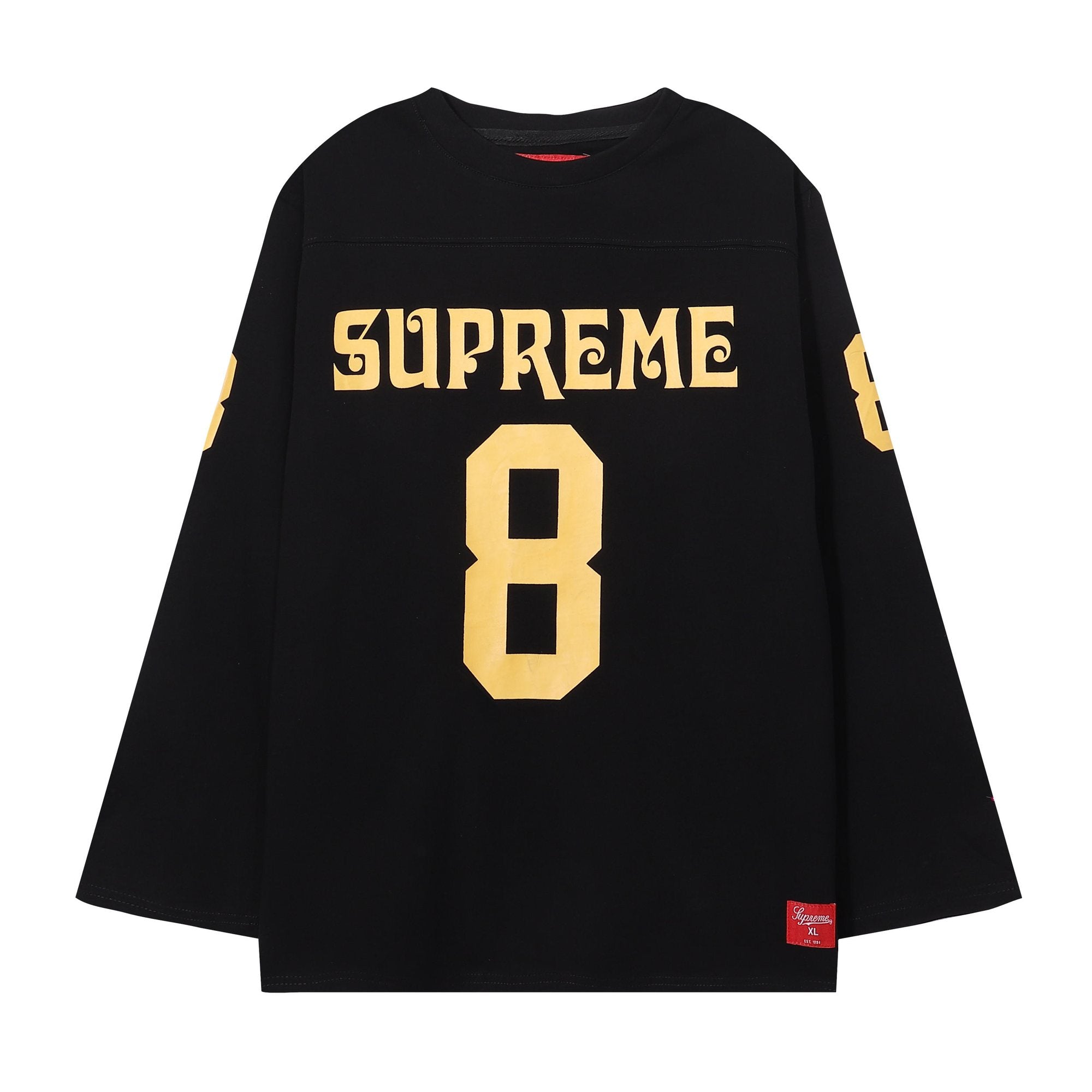 Supreme AFFILI8ED 8 Graphic Long-Sleeve T-Shirt — hero