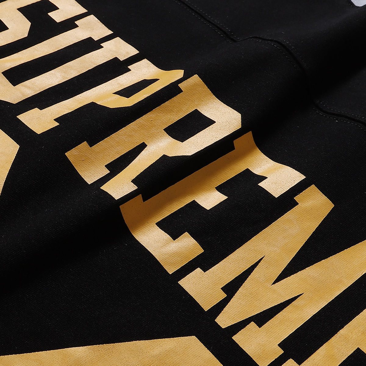 Supreme Split Football Graphic Short-Sleeve T-Shirt — detail