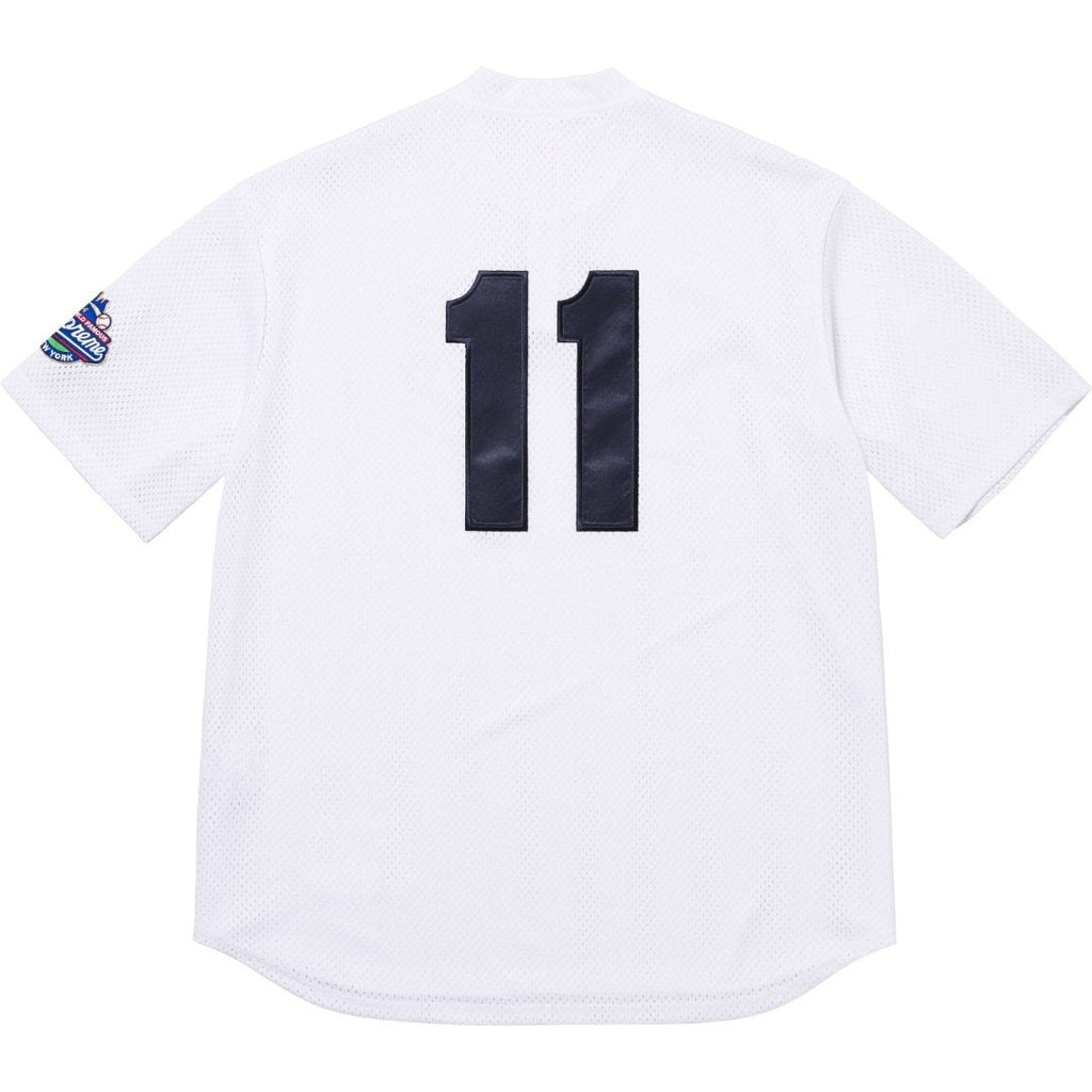 Supreme Back Number Baseball-Style Jersey T-Shirt — back