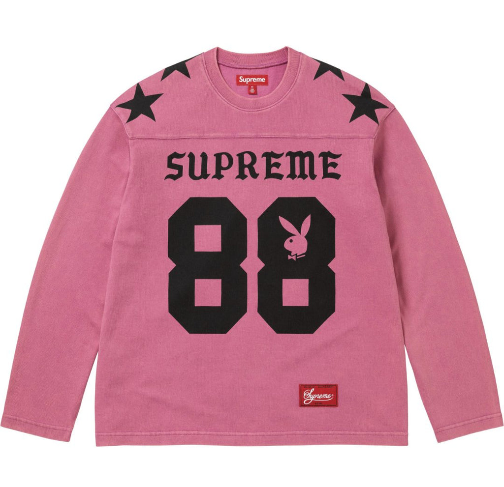 Supreme 88 Star Shoulder Long-Sleeve T-Shirt — hero