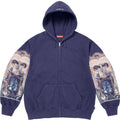 Supreme Graphic Sleeve Zip Hoodie — hero