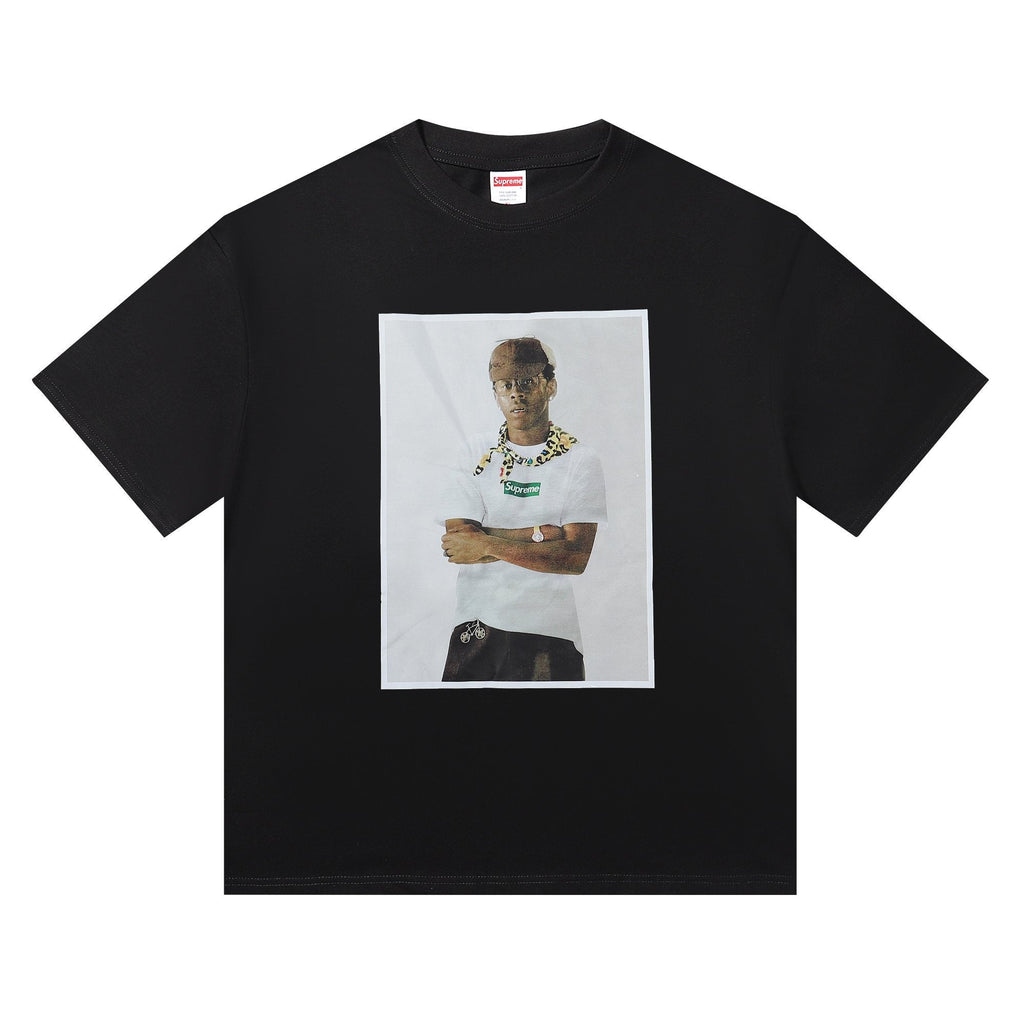 Supreme Tyler the Creator Portrait Graphic T-Shirt — hero