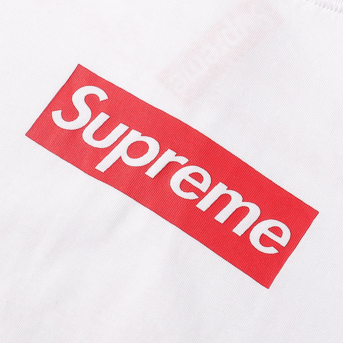 Supreme Address Back Graphic T-Shirt — fabric_closeup