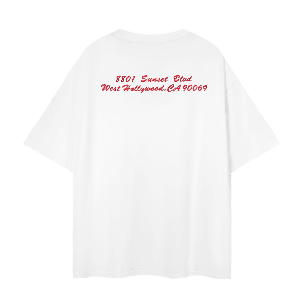 Supreme Address Back Graphic T-Shirt — back