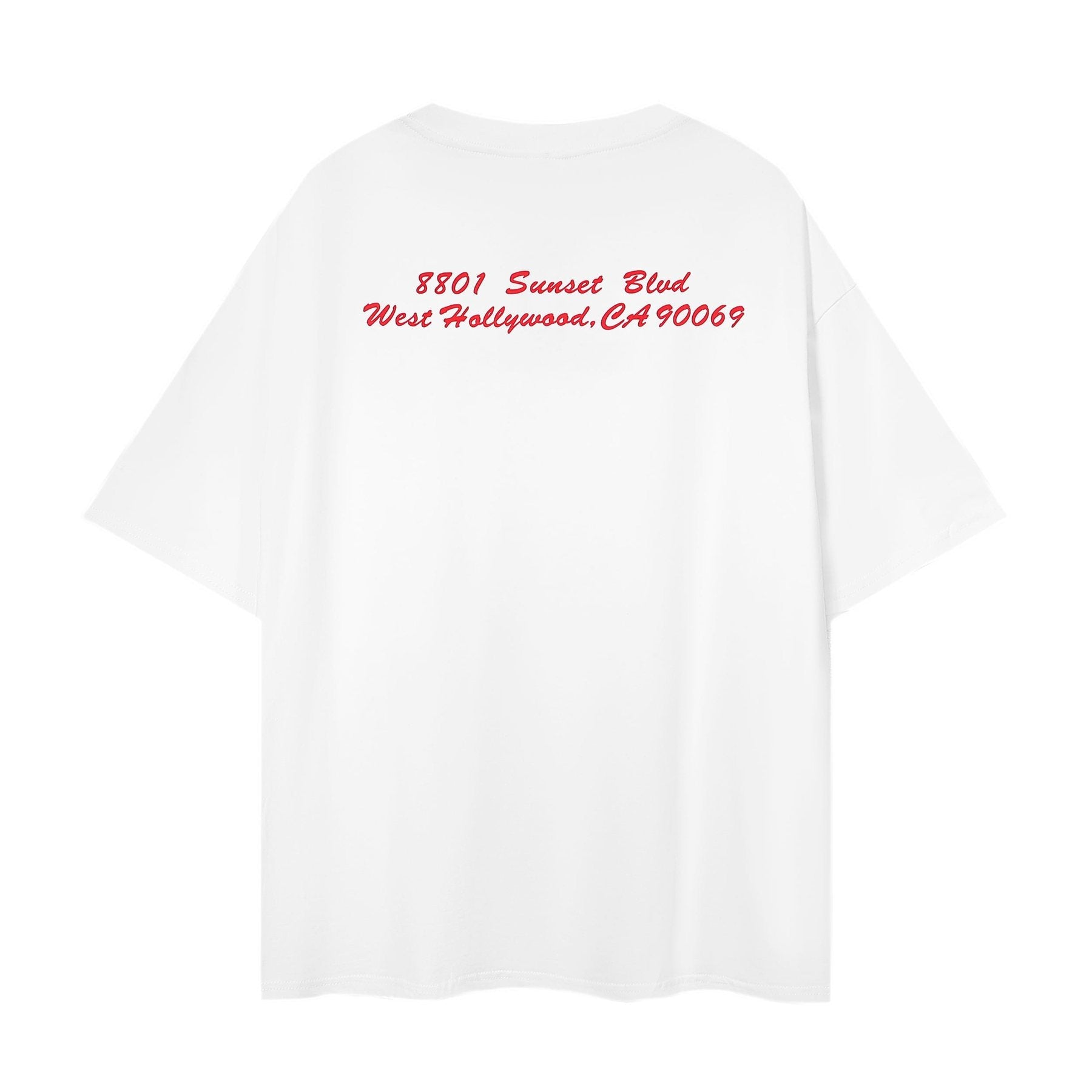 Supreme Address Back Graphic T-Shirt — back