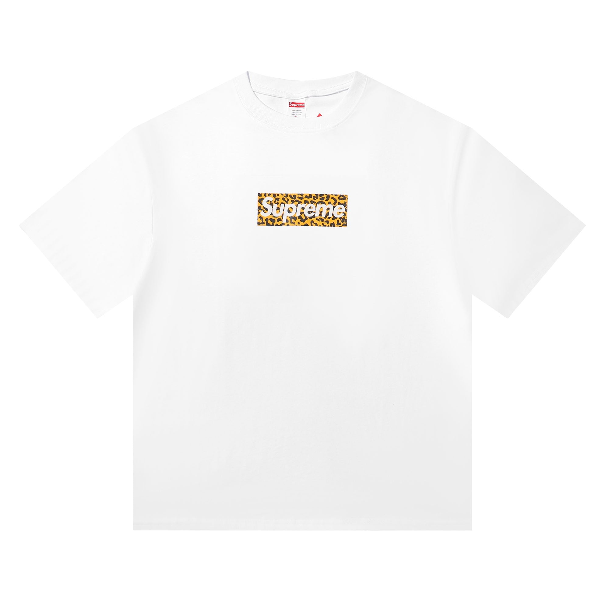 Supreme Leopard Shanghai Graphic Short-Sleeve T-Shirt — hero