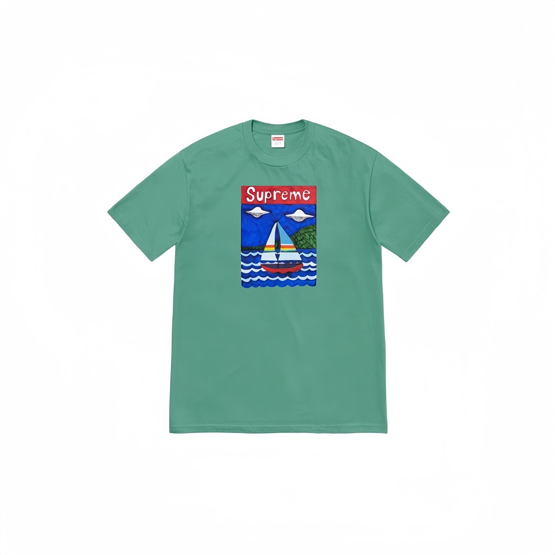 Supreme Sailboat Graphic T-Shirt — front