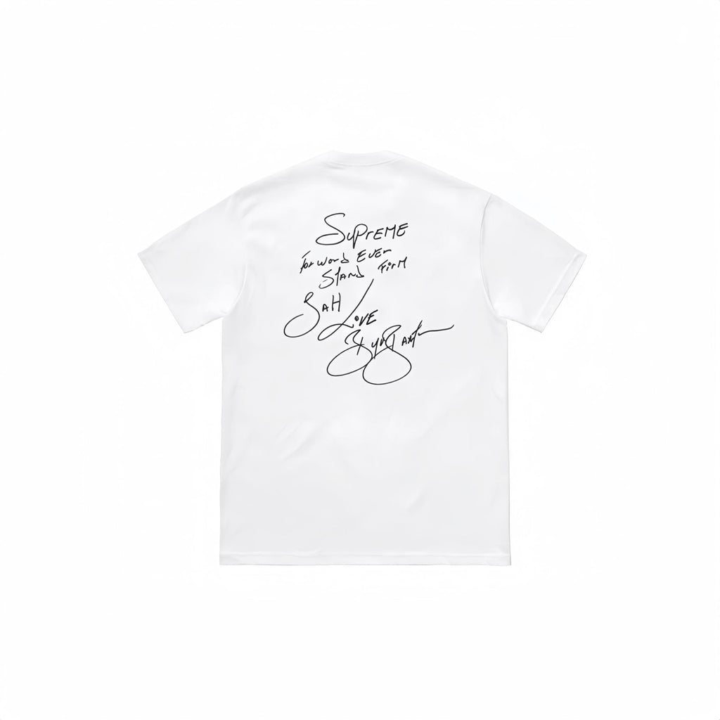 Supreme Buju Banton Portrait Graphic T-Shirt — back