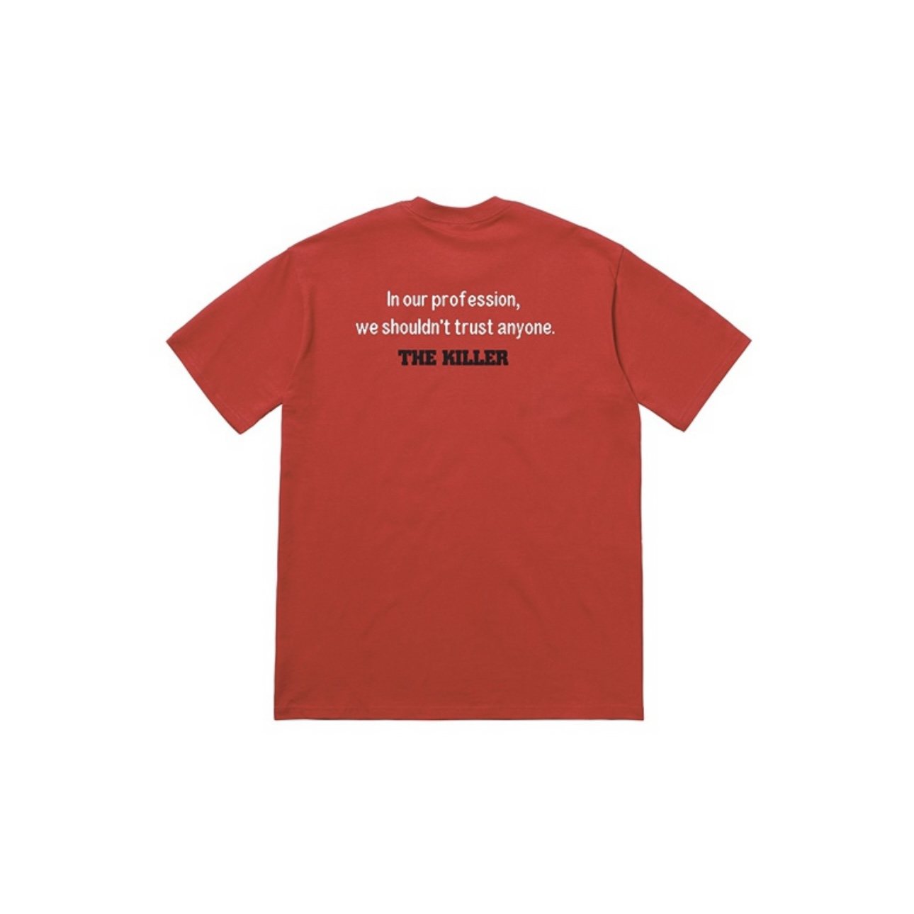 Supreme The Killer Trust Graphic T-Shirt — back