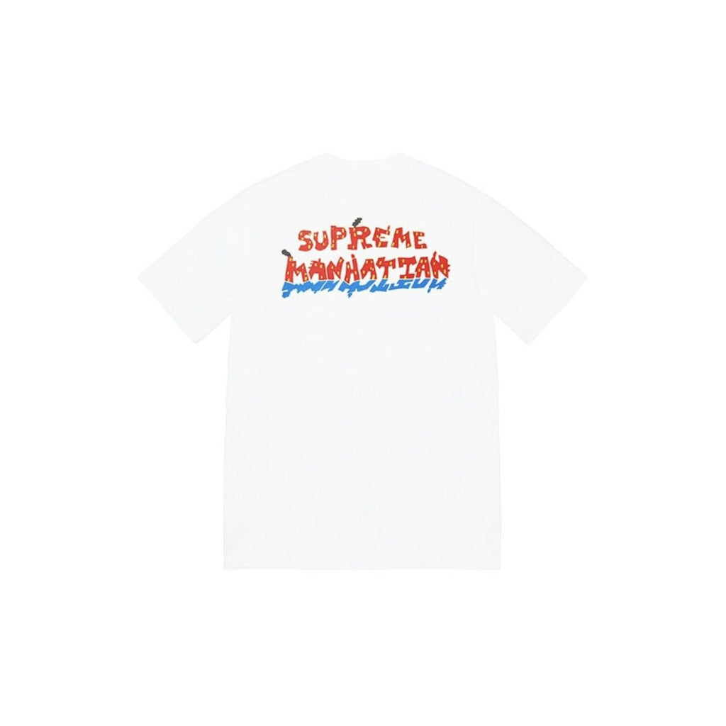 Supreme Manhattan City Graphic T-Shirt — back