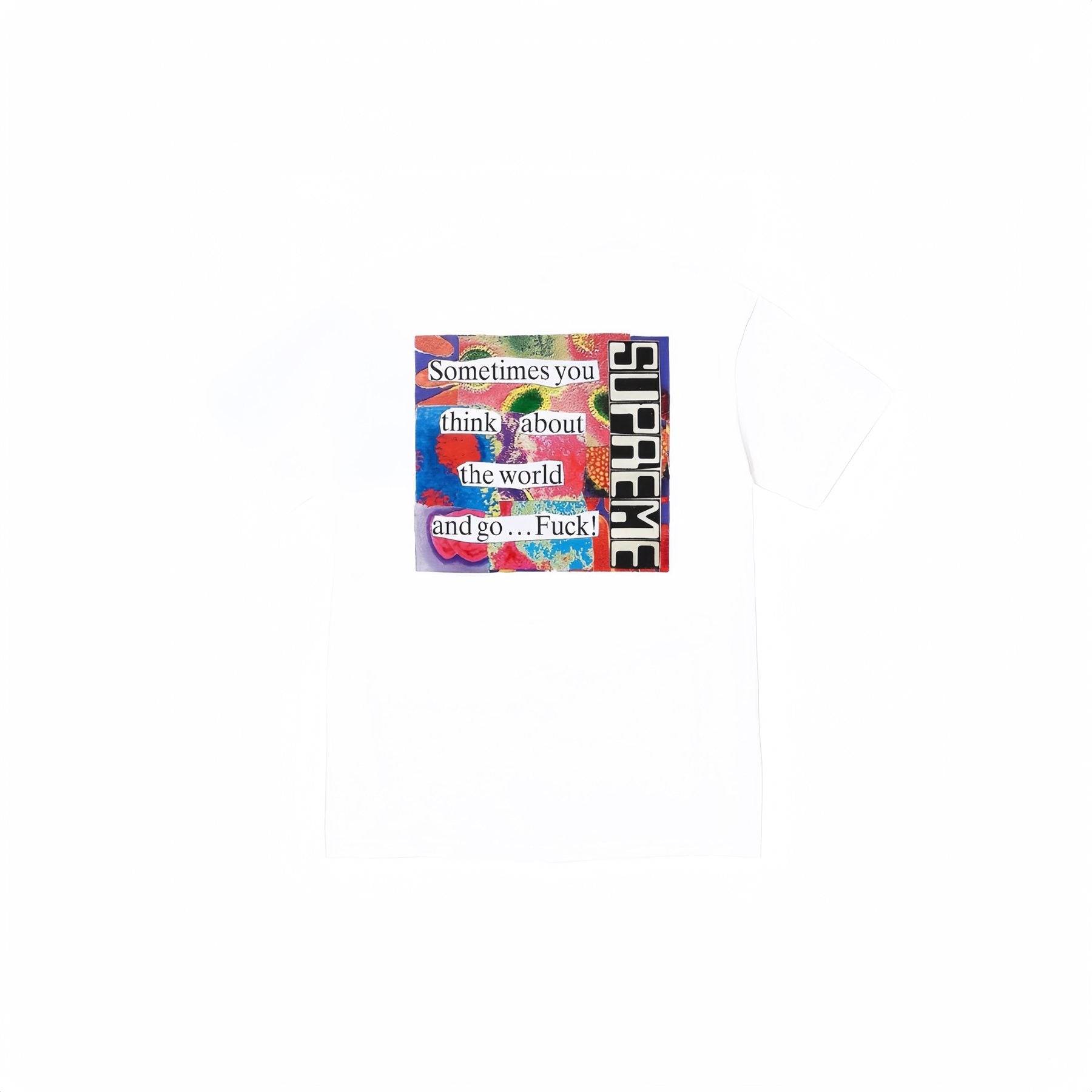 Supreme Static Graphic T-Shirt — back