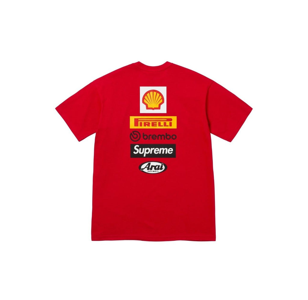 Supreme Ducati Sponsor Graphic Short-Sleeve T-Shirt — back