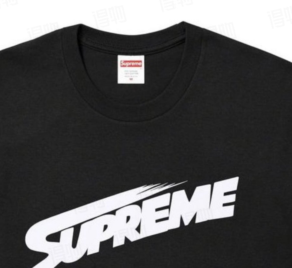 Supreme Mont Blanc Graphic T-Shirt — neck_label