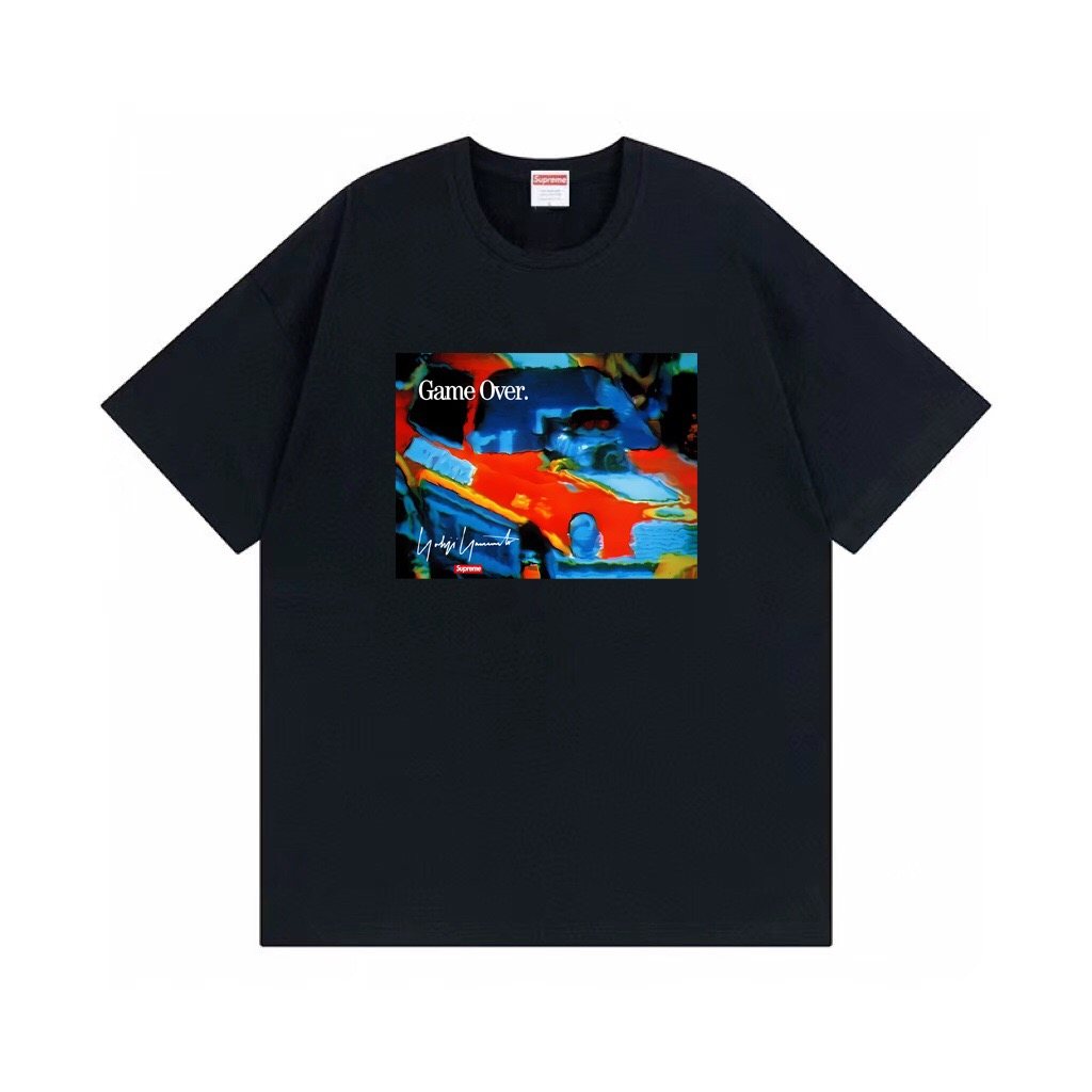 Supreme Game Over Car Graphic T-Shirt — hero