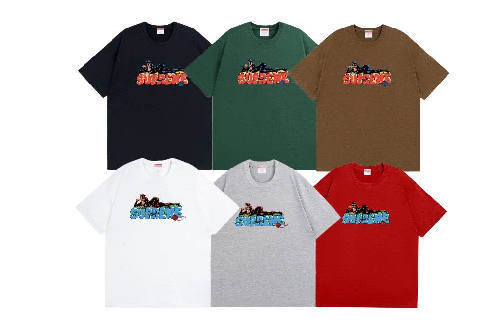 Supreme Catwoman Graphic T-Shirt — comparison