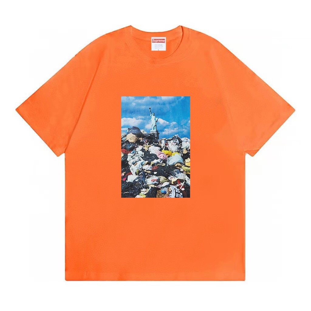 Supreme Trash Scenery Graphic T-Shirt — front