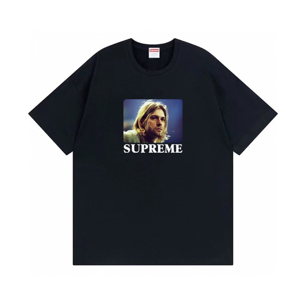 Supreme Kurt Cobain Portrait Graphic T-Shirt — hero
