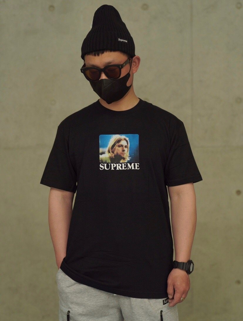 Supreme Kurt Cobain Portrait Graphic T-Shirt — context