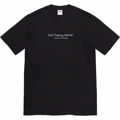 Supreme Still Talking Short-Sleeve Graphic T-Shirt — front