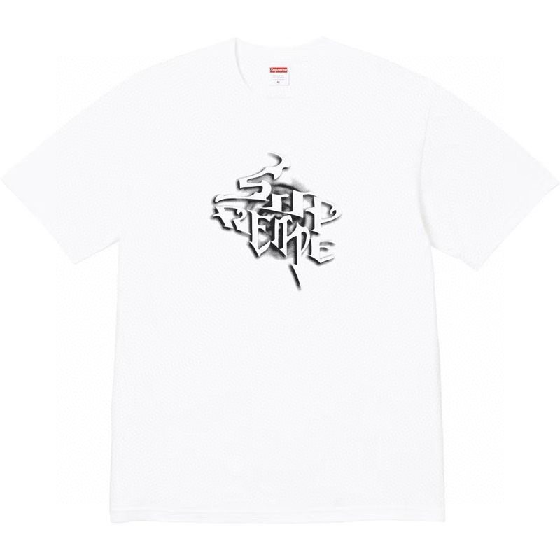 Supreme Metallic Front Graphic T-Shirt — hero