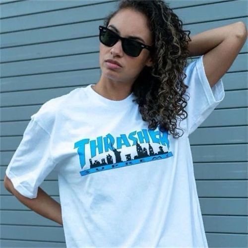 Supreme Thrasher Skyline Graphic T-Shirt — context