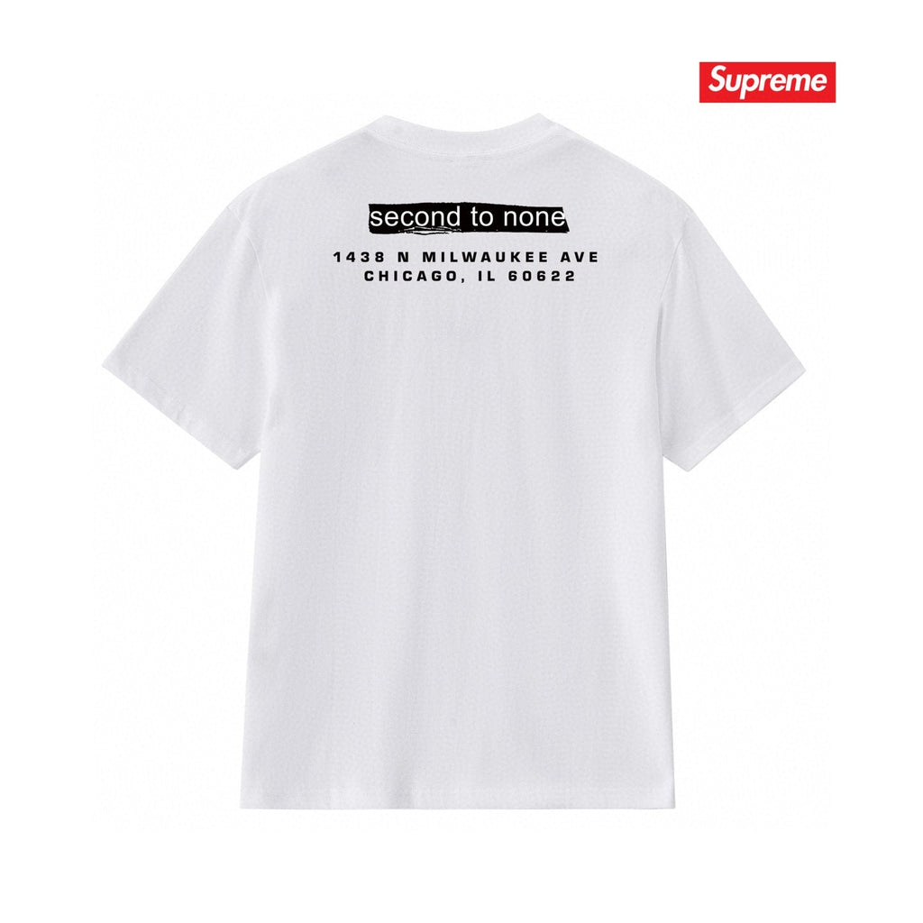 Supreme Chicago Store Opening Graphic Short-Sleeve T-Shirt — back